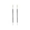 Creative Mark Pro Stroke Premium White Chungking Hog Bristle Artist Paint Brush - Flat - Natural Bristle Brush w/ Great Control Suitable for Oils, Watercolors, Acrylics, Alkyds, Caseins